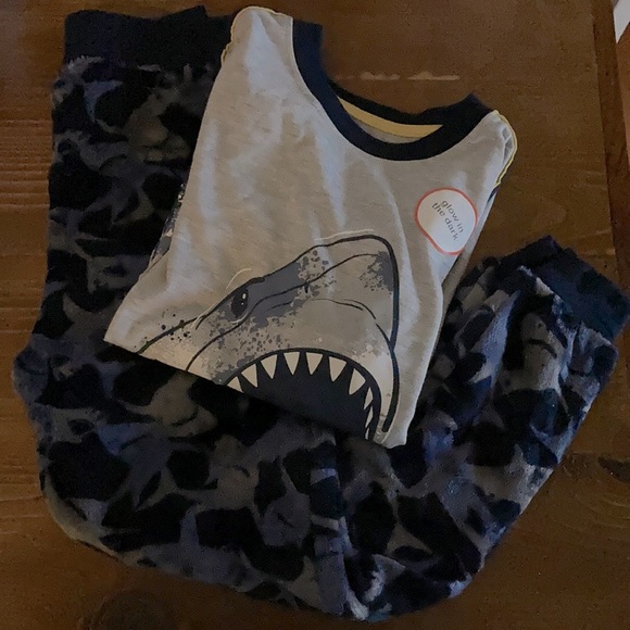 NWT Shark Pajamas
